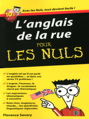 cover image of L'Anglais de la rue